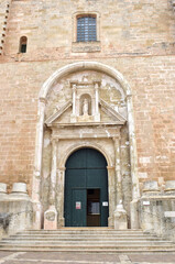 Fototapeta na wymiar Iglesia del Carmen en Mahon Menorca Baleares España 