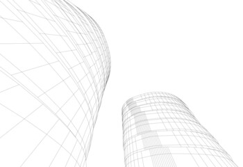 architecture design digital drawing