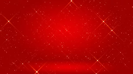 Fotobehang red christmas background © shivraj