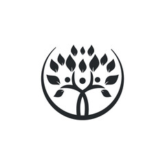 Tree health logo design