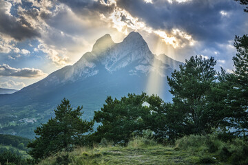 Sunset in Pedraforca