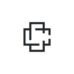 Letter C logo design