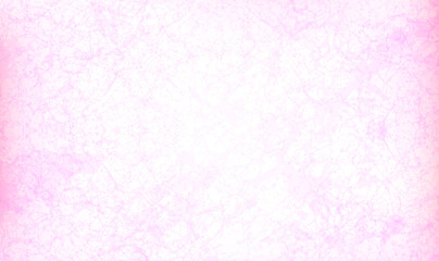 Chic blush pink gold trendy marble grunge texture with floral ornament. Grunge retro vintage paper texture. Abstract pink Irregular Lines on a white Background. Soft Marble style. Vector