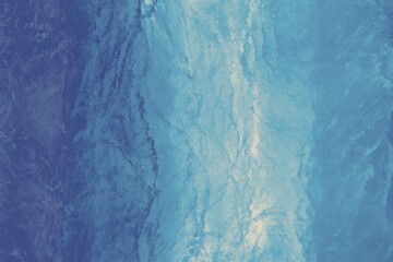 abstract blue paint background. ocean waves, minimalistic wallpaper