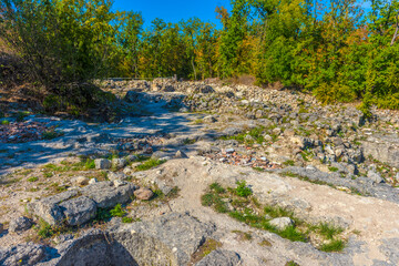 Eski-Kermen is a medieval fortress-city located in  Crimean peninsula