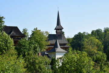 Fototapeta na wymiar Saint Ana Monastery, Rohia, Romania 10