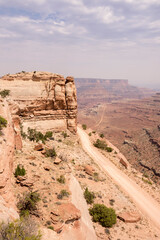 landscape in canyonlands National park in the united states of america