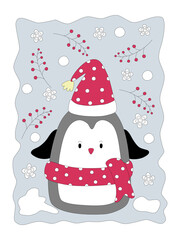 Merry Christmas with cute characters (clip art) designed in doodle style that can be applied in Christmas themes such as invitation cards, book covers, Christmas activities for kids, t shirts, pillow