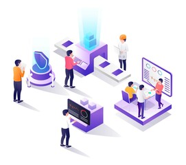 security center and machine server