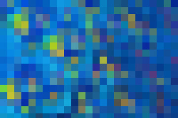 Blue Mosaic Abstract Texture Background , Pattern Backdrop of Gradient Wallpaper