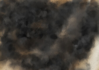 抽象的　水墨画　テクスチャ