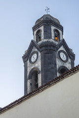 Church of Nuestra Senora de la Pena de Francia (erected in 1697). Puerto de la Cruz, Tenerife, Canary Islands, Spain.