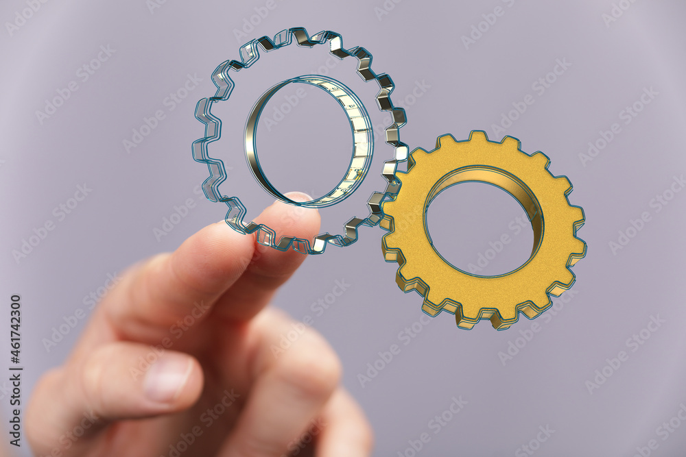 Poster cogs and gear wheel mechanisms..