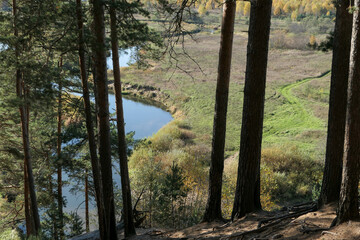 river among the hills