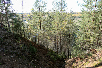 river among the hills