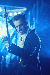 attack of fierce vampire