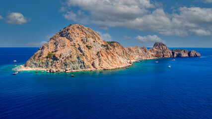 Antalya Turkey Suluada is one of the most beautiful destinations in Adrasan reached only via boat. Inside the island there is a source of fresh water.