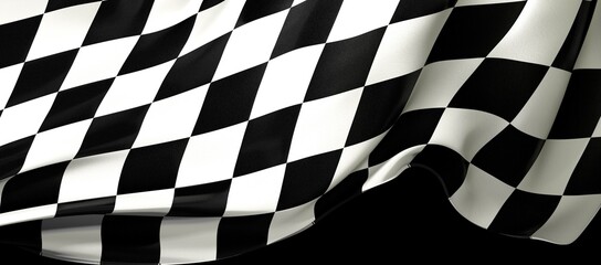 background of checkered flag pattern