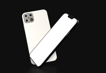 new phone smartphone 3d digital technology modern