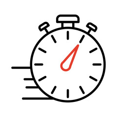 chronometer speed icon