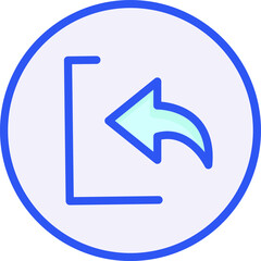 Left Side Arrow Vector icon that can easily modify or edit

