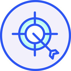 Target Vector icon that can easily modify or edit

