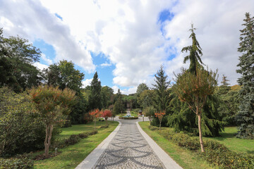 Istanbul - Turkey Arboretum or tree park is essentially a botanical garden dedicated to the...