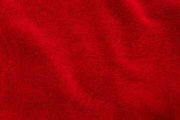 Red clean wool  texture background. light natural sheep wool. red seamless cotton. texture of...