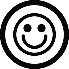 Smile Vector icon that can easily modify or edit

