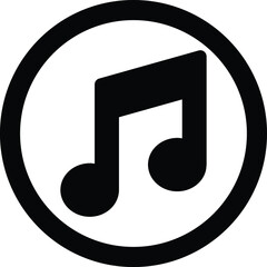 Music Vector icon that can easily modify or edit

