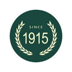 Since 1915 year message
