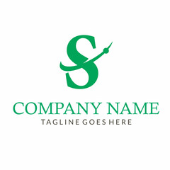 letter S logo compant template vector design