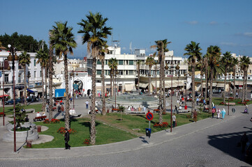 The mythical city of Tangier in Morocco