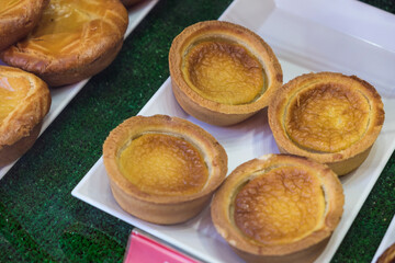 Pasteles de arroz en una dulcería de Bilbao, País Vaco