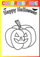 Happy Halloween Coloring Pages Printables