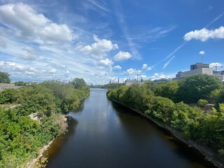 Fototapeta na wymiar Views along the Rideau Canal and Ottawa River
