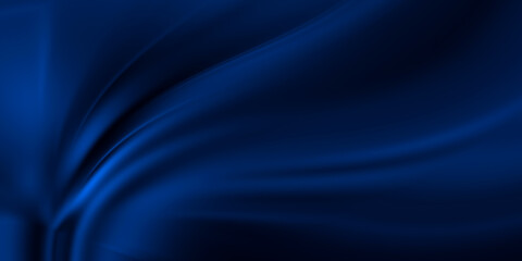Blue liquid waves abstract design background
