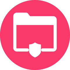 Secure folder Isolated Vector icon which can easily modify or edit

