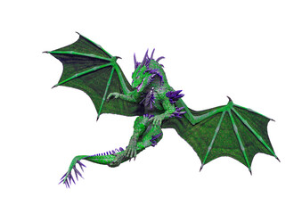 dragon is doing a classic pose