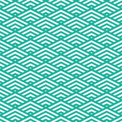 Fototapeta premium Vector Abstract Seamless Pattern. Modern Striped Texture. Repeating Geometric Background