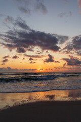 sunrise on the beach