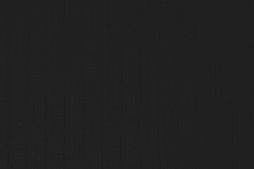 Fototapeta premium Dark background of black fabric texture pattern. Low key