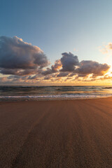 sunrise on the beach