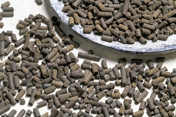 Renea nickel, also known as skeletal nickel is a solid microcrystalline porous nickel catalyst used in chemical processes for hydrogenation or hydrogen reduction of organic compounds