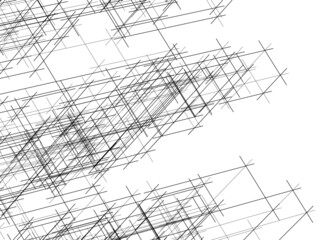 Abstract graphic design 3d drawing