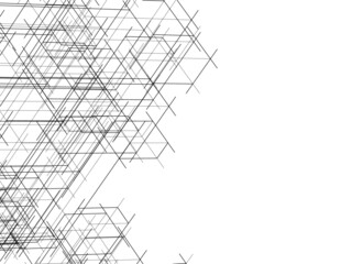 Obraz premium Abstract graphic design 3d drawing