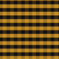 Check plaid yellow pattern