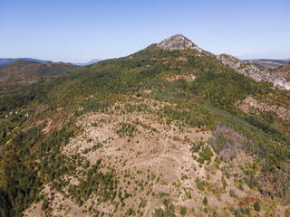 Dragovski kamak Peak at Greben Mountain, Bulgaria