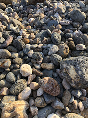 stones on the beach