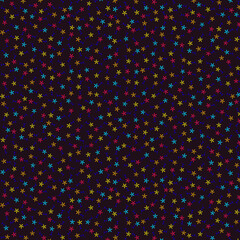 Ditsy floral pattern